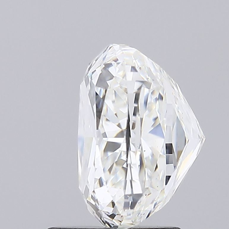 3.01 Carat Cushion Lab Diamond with  Cut Diamond in 14KT  view 1
