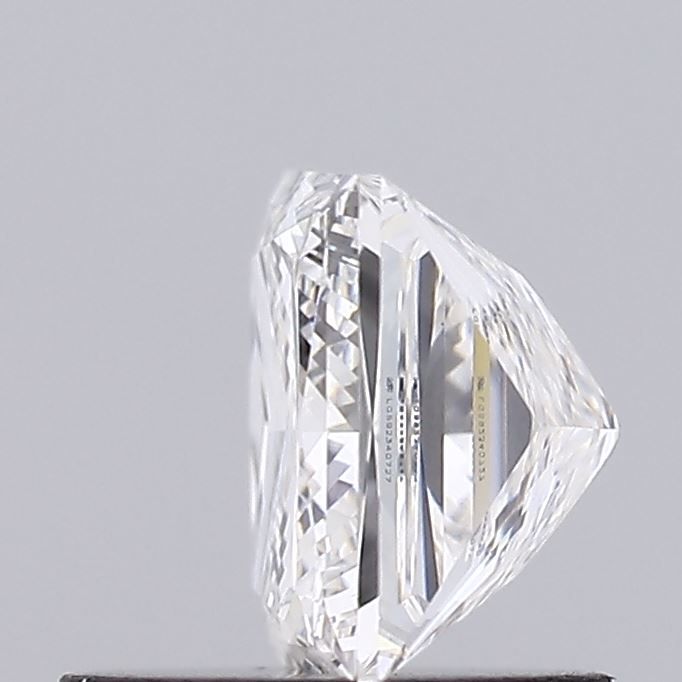 1.0 Carat Princess Lab Diamond with  Cut Diamond in 14KT  view 1
