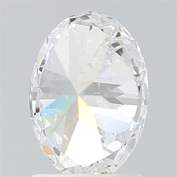 1.61 Carat Oval Lab Diamond with  Cut Diamond in 14KT  view 1
