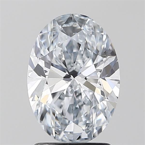 2.0 Carat Oval Lab Diamond with  Cut Diamond in 14KT  view 1
