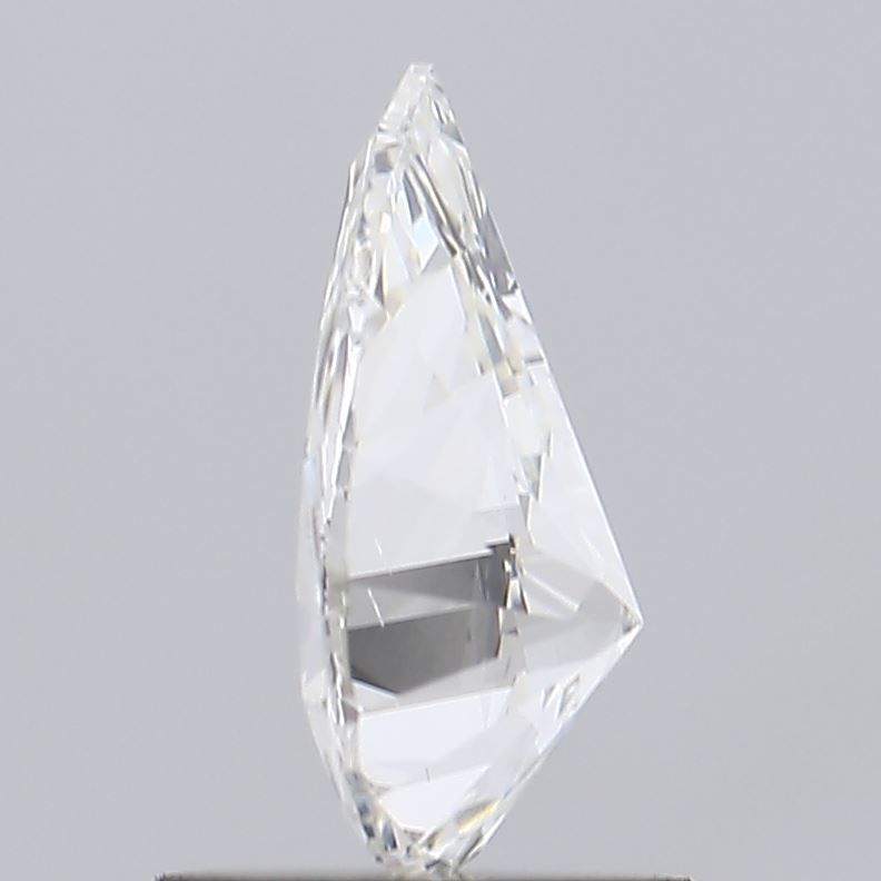 1.01 Carat Pear Lab Diamond with  Cut Diamond in 14KT  view 1

