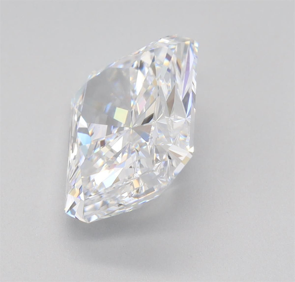 2.5 Carat Radiant Lab Diamond with  Cut Diamond in 14KT  view 1
