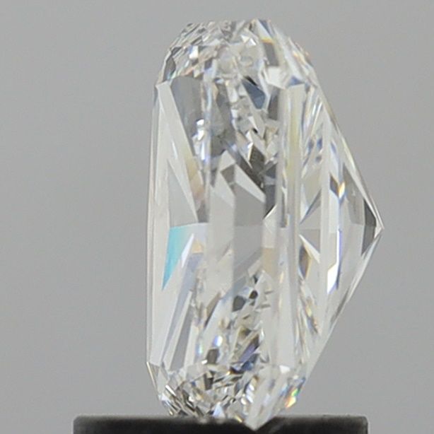 2.1 Carat Radiant Lab Diamond with  Cut Diamond in 14KT  view 1
