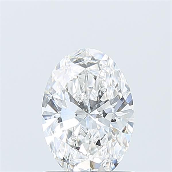 1.1 Carat Oval Lab Diamond with  Cut Diamond in 14KT  view 1
