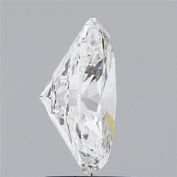 1.89 Carat Oval Lab Diamond with  Cut Diamond in 14KT  view 1
