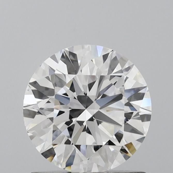 1.01 Carat Round Lab Diamond with  Cut Diamond in 14KT  view 1
