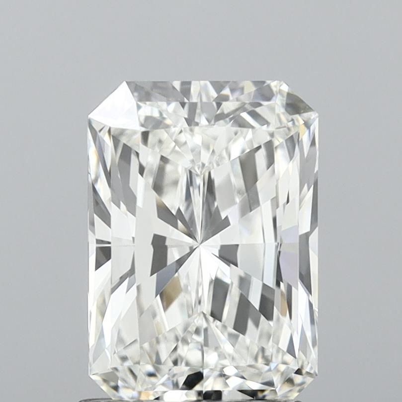 1.67 Carat F-VVS2 Radiant Lab Diamond
