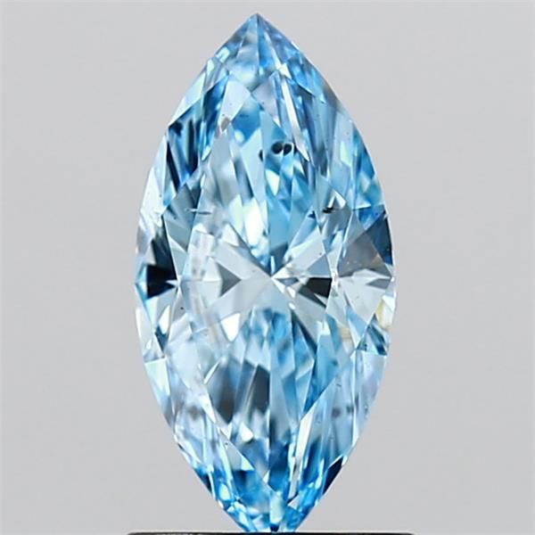 1.15 Carat Marquise Lab Diamond with  Cut Diamond in 14KT  view 1

