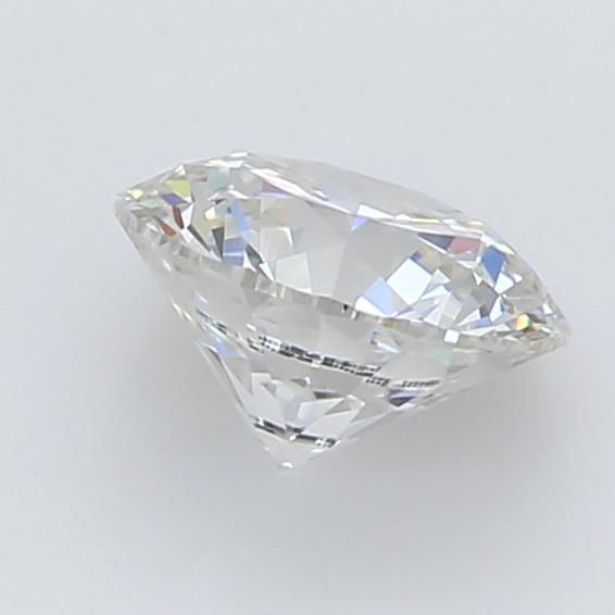 1.08 Carat Round Lab Diamond with  Cut Diamond in 14KT  view 1
