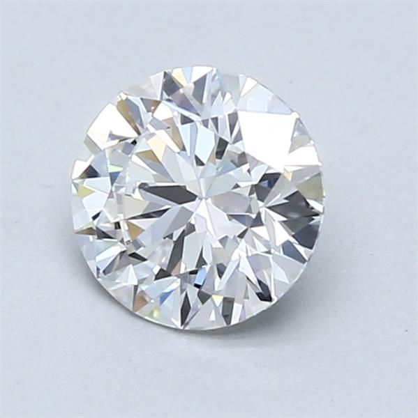 1.05 Carat Round Lab Diamond with  Cut Diamond in 14KT  view 1
