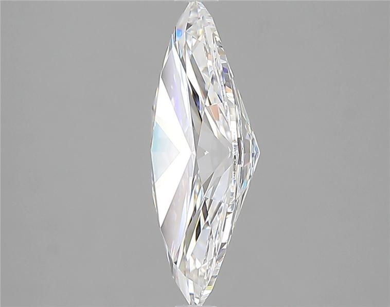 2.18 Carat Marquise Lab Diamond with  Cut Diamond in 14KT  view 1
