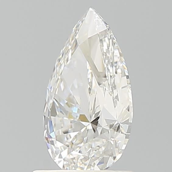 1.51 Carat Pear Lab Diamond with  Cut Diamond in 14KT  view 1
