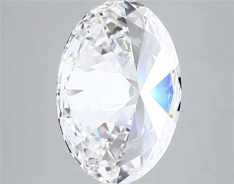 3.56 Carat Oval Lab Diamond with  Cut Diamond in 14KT  view 1
