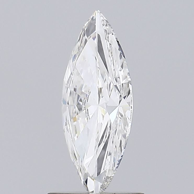 1.16 Carat Marquise Lab Diamond with  Cut Diamond in 14KT  view 1
