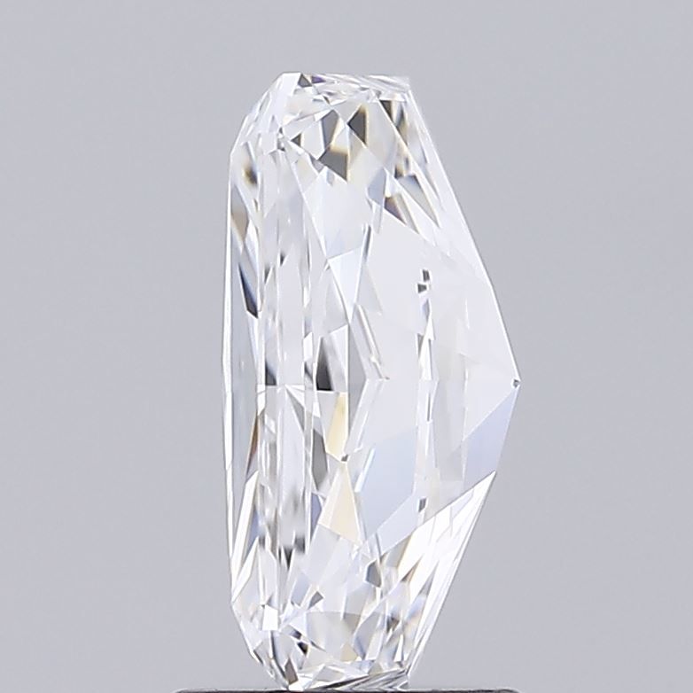 2.52 Carat Radiant Lab Diamond with  Cut Diamond in 14KT  view 1
