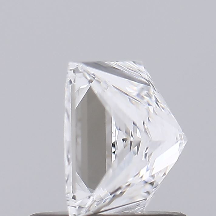 1.05 Carat Princess Lab Diamond with  Cut Diamond in 14KT  view 1
