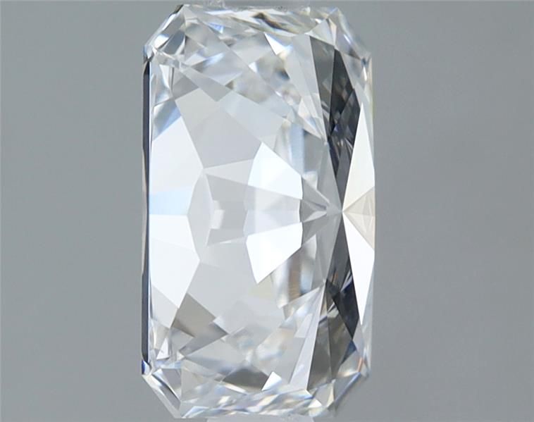 1.02 Carat Radiant Lab Diamond with  Cut Diamond in 14KT  view 1
