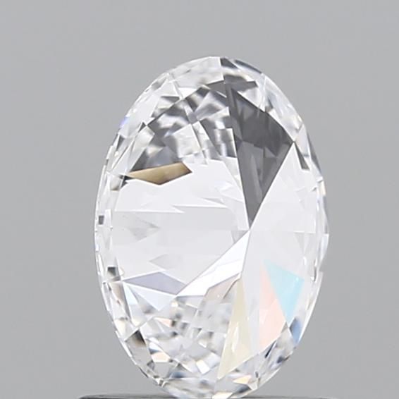 0.9 Carat Oval Lab Diamond with  Cut Diamond in 14KT  view 1
