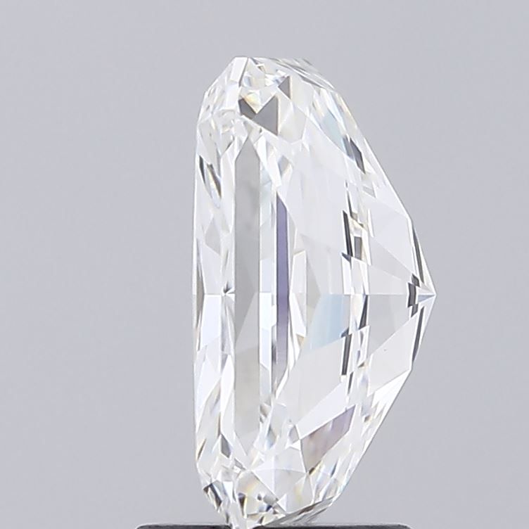 2.78 Carat Radiant Lab Diamond with  Cut Diamond in 14KT  view 1

