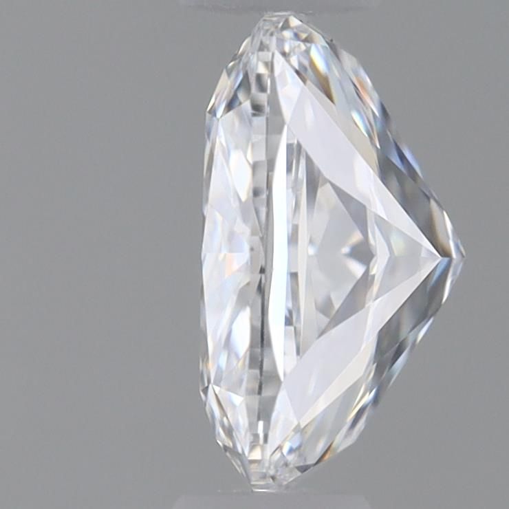 0.78 Carat Cushion Lab Diamond with  Cut Diamond in 14KT  view 1
