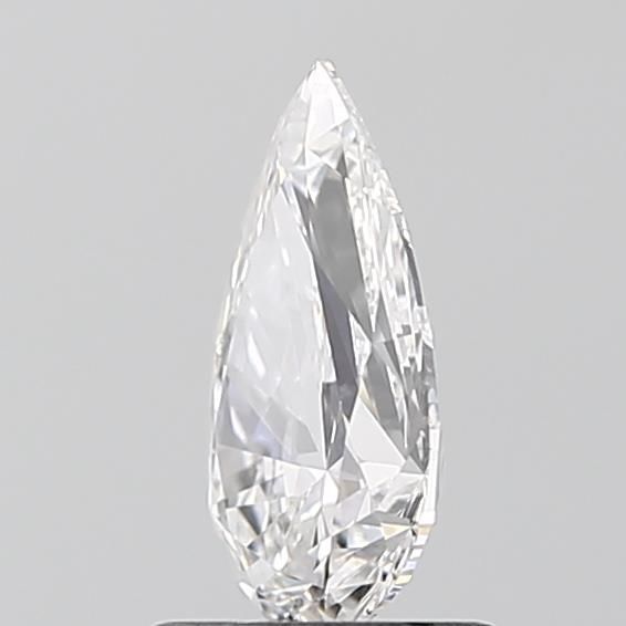 1.01 Carat Pear Lab Diamond with  Cut Diamond in 14KT  view 1
