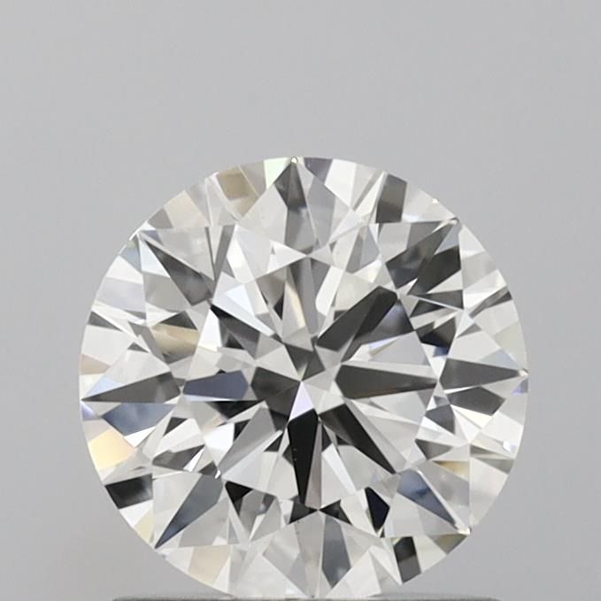 1.06 Carat Round Lab Diamond with  Cut Diamond in 14KT  view 1
