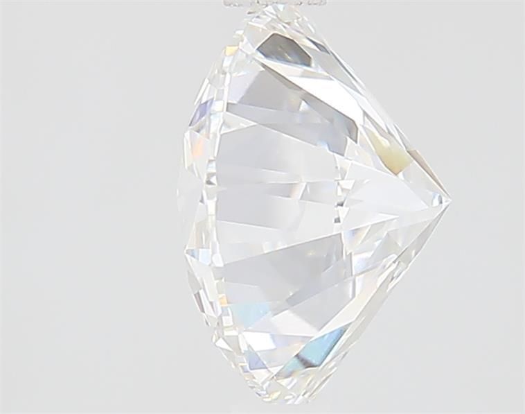 2.68 Carat Round Lab Diamond with  Cut Diamond in 14KT  view 1
