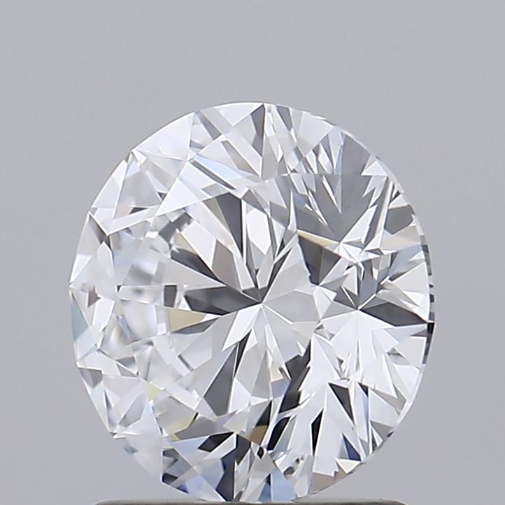 1.5 Carat Round Lab Diamond with  Cut Diamond in 14KT  view 1

