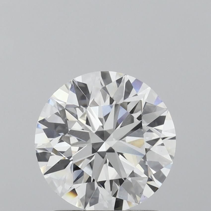 1.64 Carat Round Lab Diamond with  Cut Diamond in 14KT  view 1
