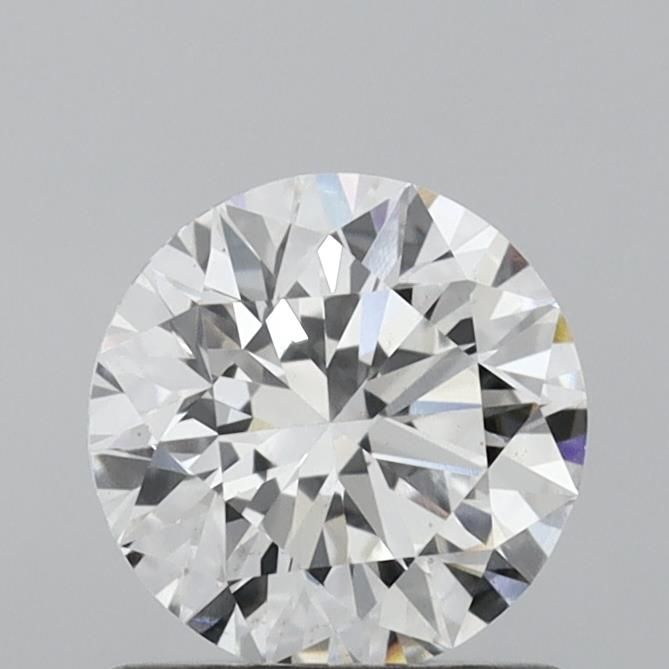 1.01 Carat Round Lab Diamond with  Cut Diamond in 14KT  view 1

