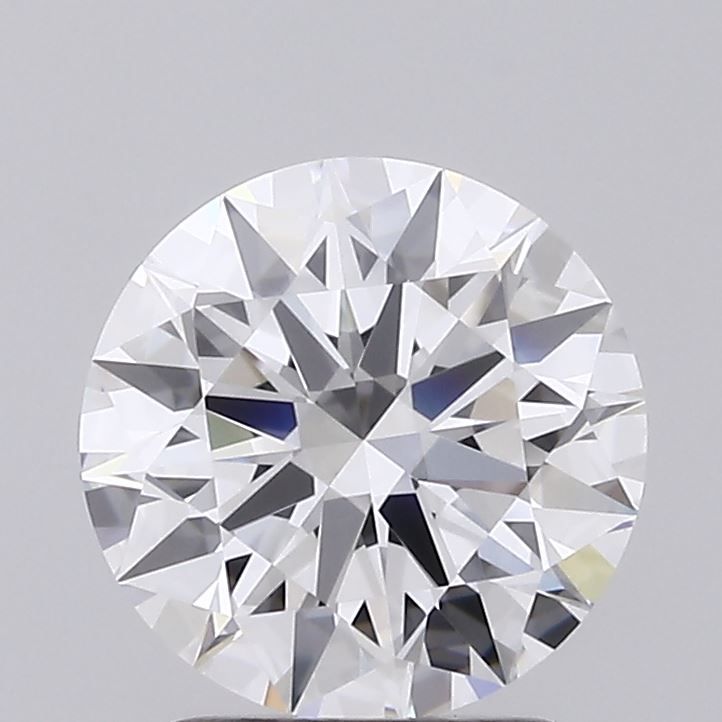 2.03 Carat Round Lab Diamond with  Cut Diamond in 14KT  view 1
