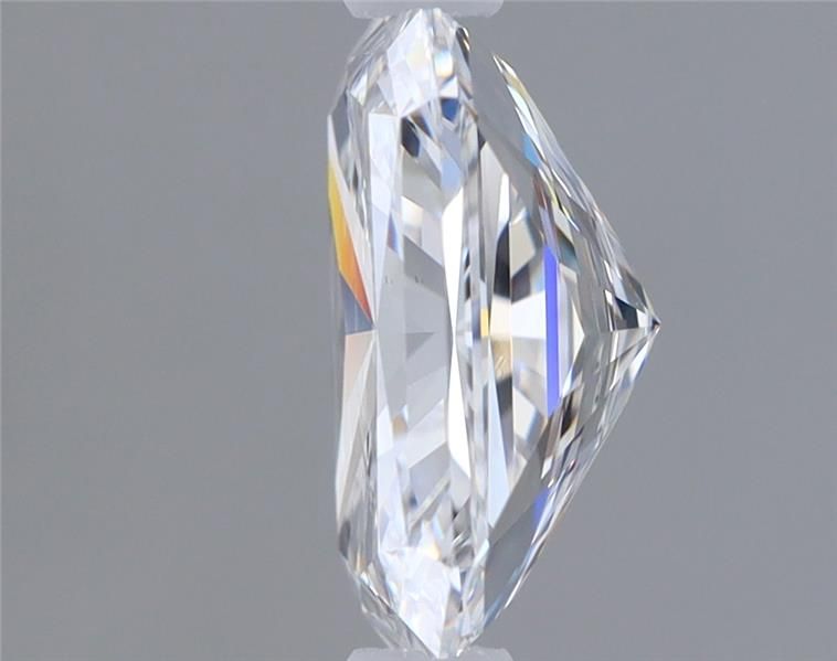 1.01 Carat Radiant Lab Diamond with  Cut Diamond in 14KT  view 1
