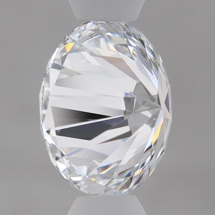 1.26 Carat Round Lab Diamond with  Cut Diamond in 14KT  view 1
