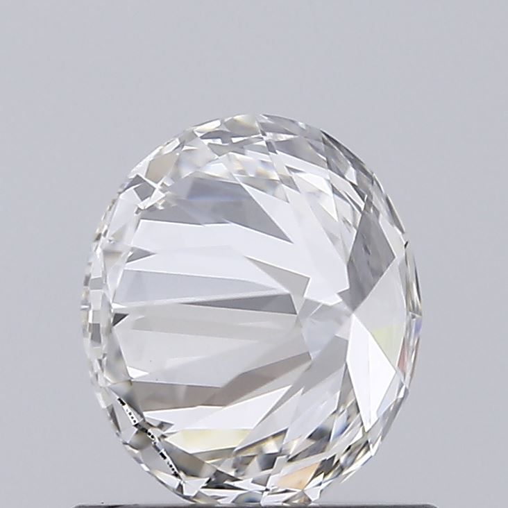 1.02 Carat Round Lab Diamond with  Cut Diamond in 14KT  view 1
