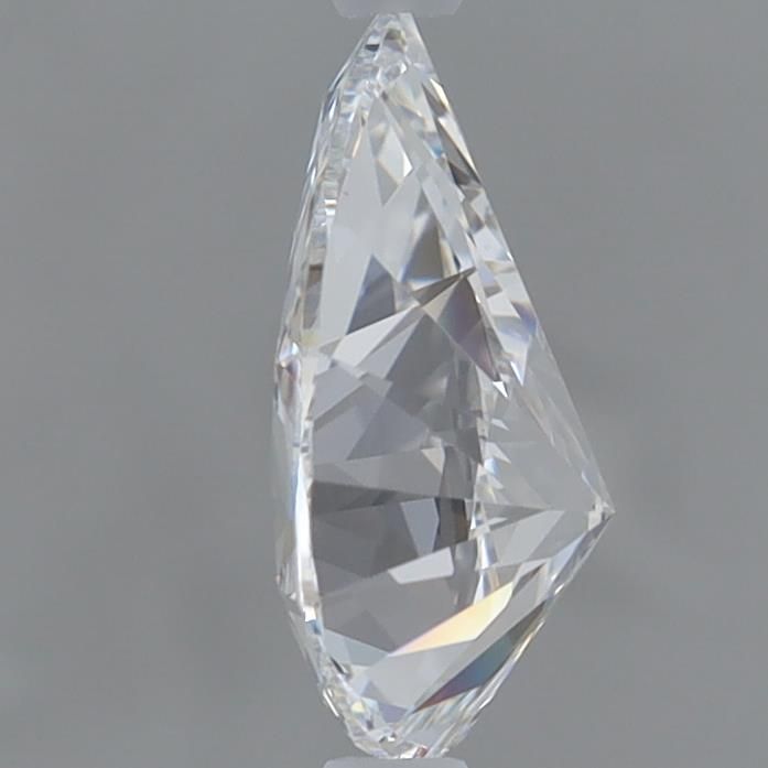 1.2 Carat Pear Lab Diamond with  Cut Diamond in 14KT  view 1
