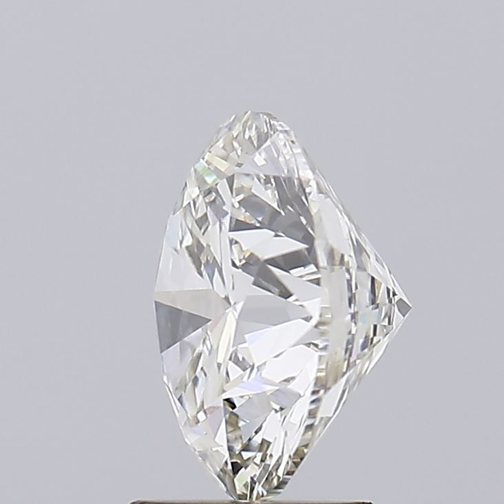 3.13 Carat Round Lab Diamond with  Cut Diamond in 14KT  view 1
