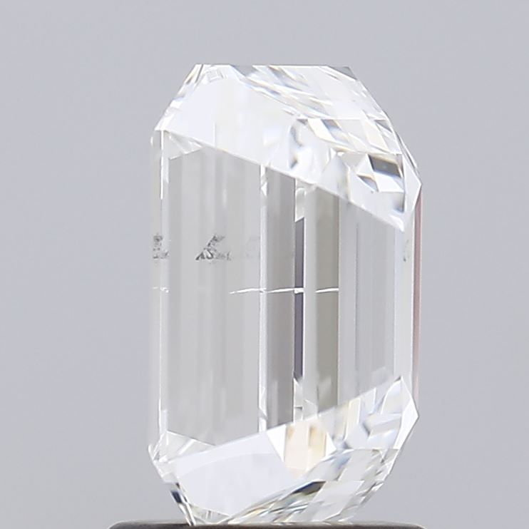 2.01 Carat Emerald Natural Diamond with  Cut Diamond in 14KT  view 1
