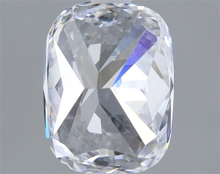 1.01 Carat Cushion Lab Diamond with  Cut Diamond in 14KT  view 1
