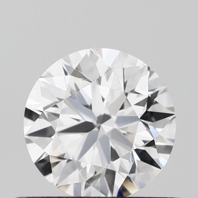 0.56 Carat Round Lab Diamond with  Cut Diamond in 14KT  view 1
