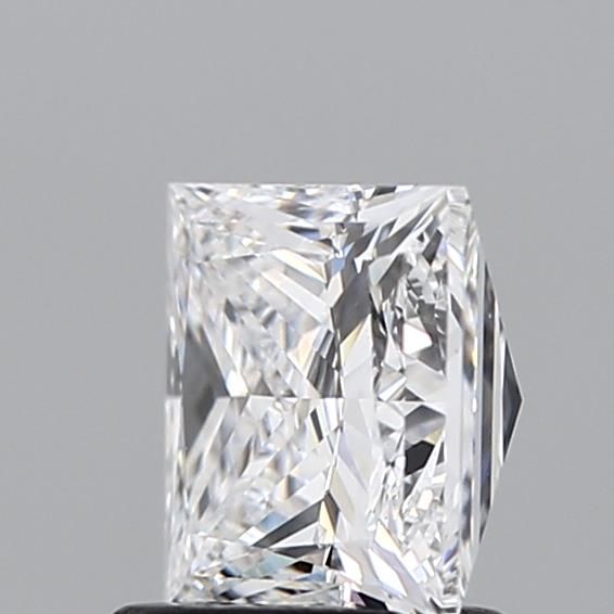 1.51 Carat Princess Lab Diamond with  Cut Diamond in 14KT  view 1
