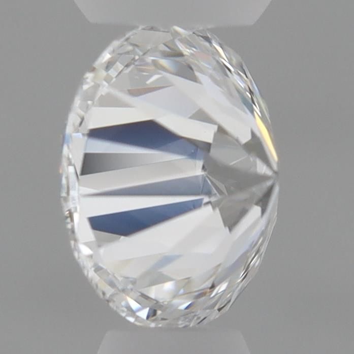 0.57 Carat Round Lab Diamond & 0.56 Carat Round Lab Diamond with  Cut Diamond in 14KT  view 1
