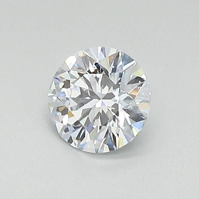 0.44 Carat Round Lab Diamond with  Cut Diamond in 14KT  view 1
