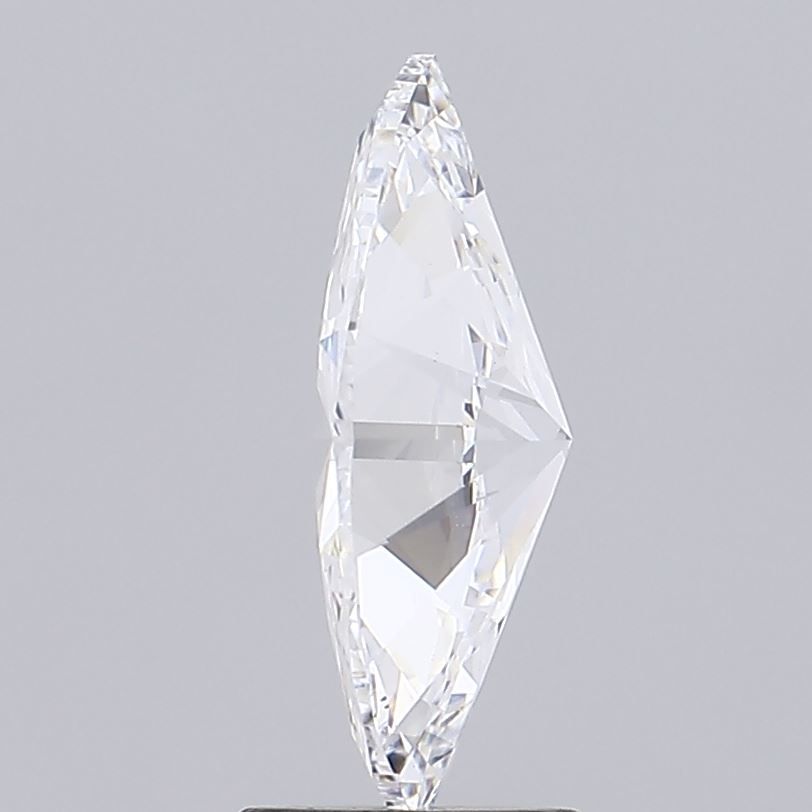 2.01 Carat Marquise Lab Diamond with  Cut Diamond in 14KT  view 1
