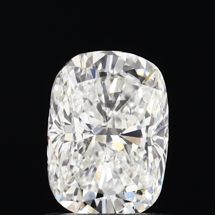1.0 Carat Cushion Lab Diamond with  Cut Diamond in 14KT  view 1
