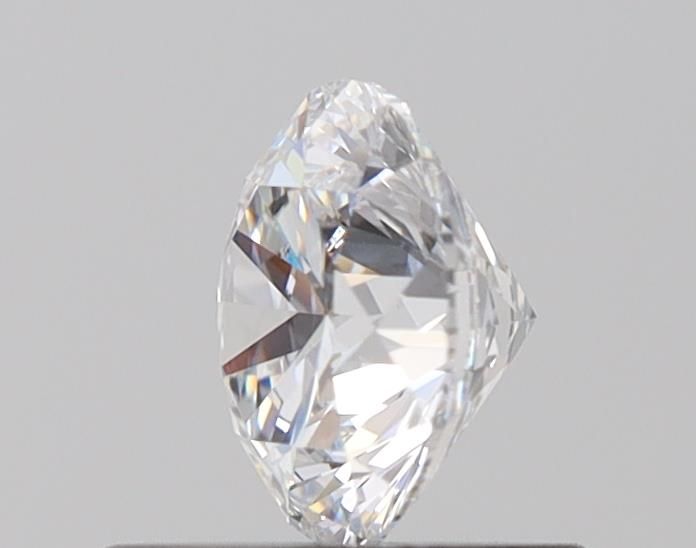 0.53 Carat Round Lab Diamond with  Cut Diamond in 14KT  view 1
