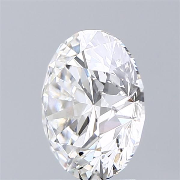 3.1 Carat Round Lab Diamond with  Cut Diamond in 14KT  view 1
