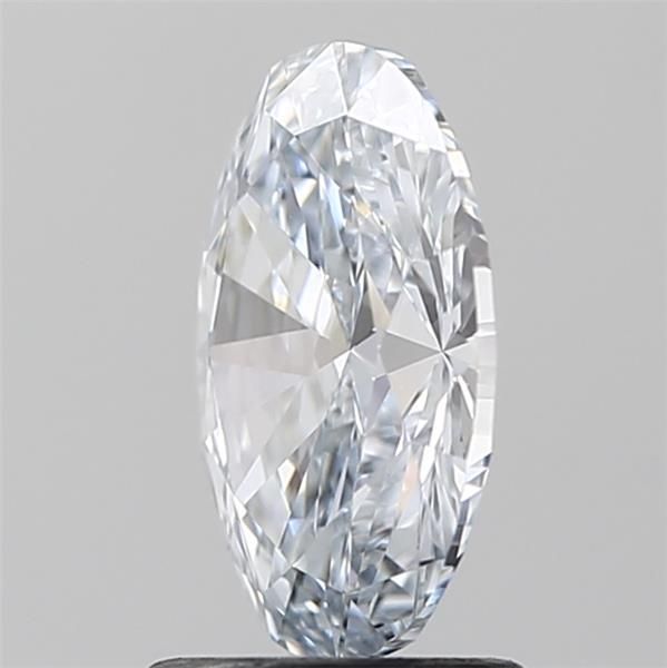 1.52 Carat Oval Lab Diamond with  Cut Diamond in 14KT  view 1
