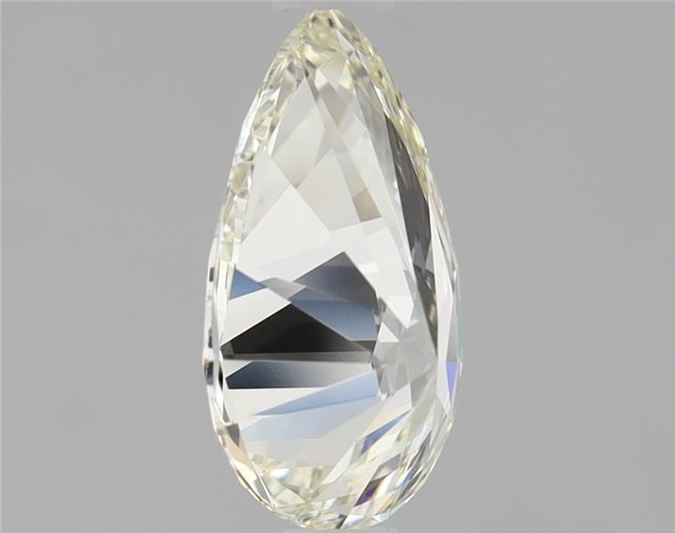 1.12 Carat Pear Lab Diamond with  Cut Diamond in 14KT  view 1
