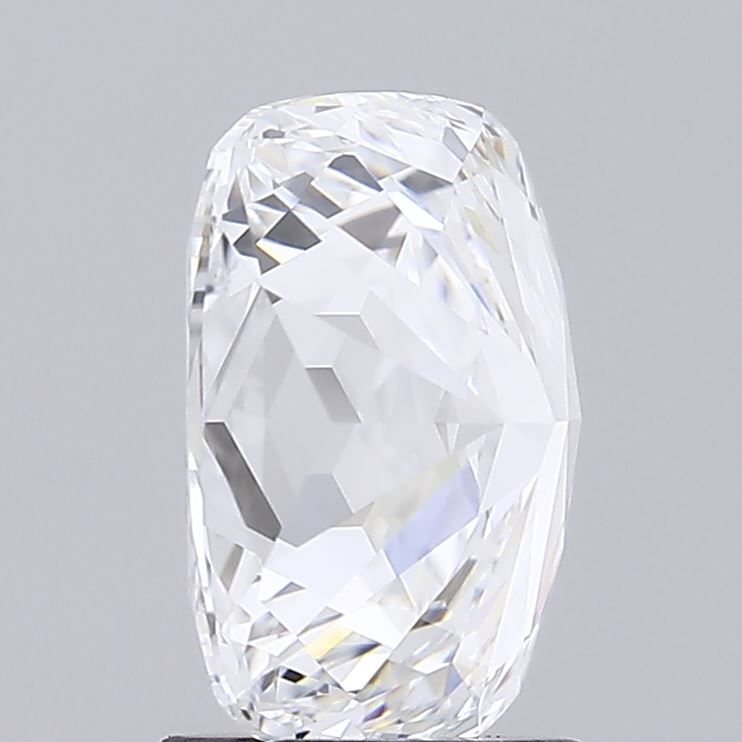 2.63 Carat Cushion Lab Diamond with  Cut Diamond in 14KT  view 1

