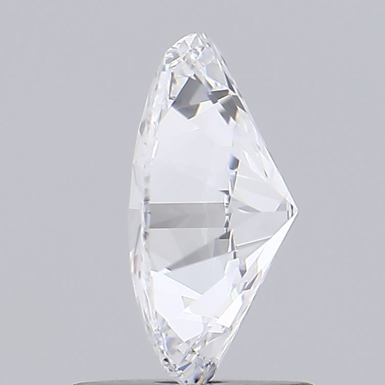 1.11 Carat Oval Lab Diamond with  Cut Diamond in 14KT  view 1
